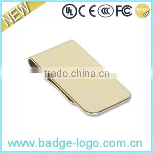 blank novelty cheap stainless steel money clip