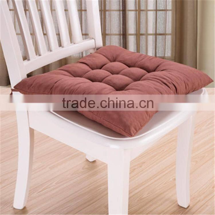 Wholesale colorful high quality Polyester chair seat cushion