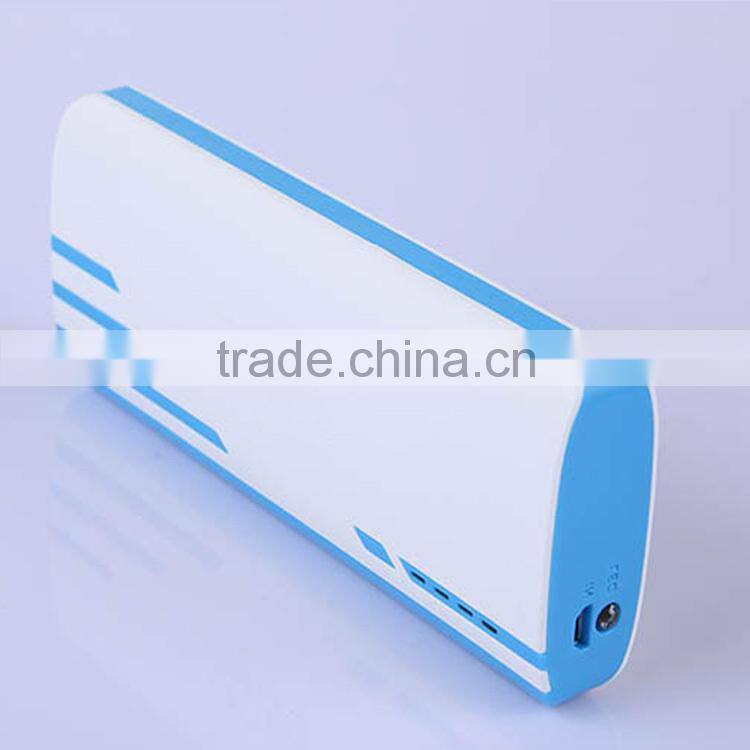 High quality li-polymer real capacity Portalbe Custom Mobile Power Bank with logo printing