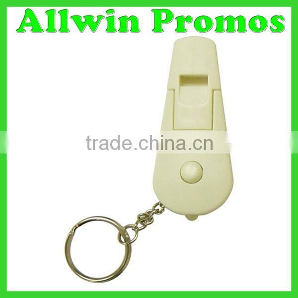 Promotional Whistle Keychain with LED
