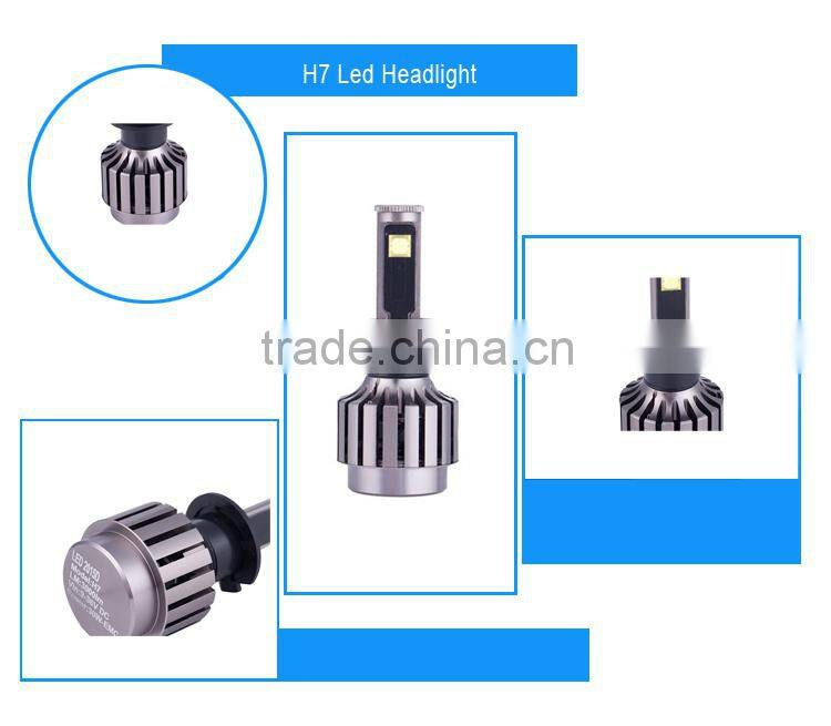 H7 led headlight bulbs 30w car led headlight