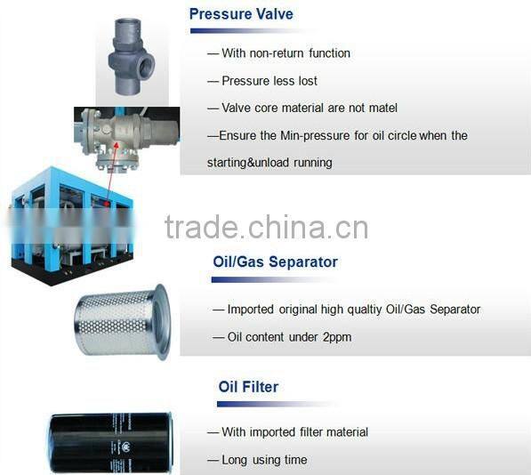 Atlas copco Bolaite 60HP 12bar oil lubricated screw compressor