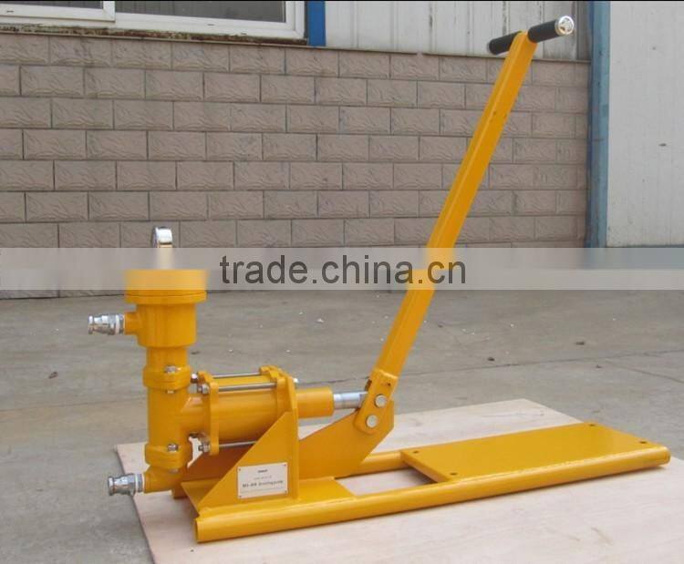 hand operate cement grouting injection pump/light weight grouting pump