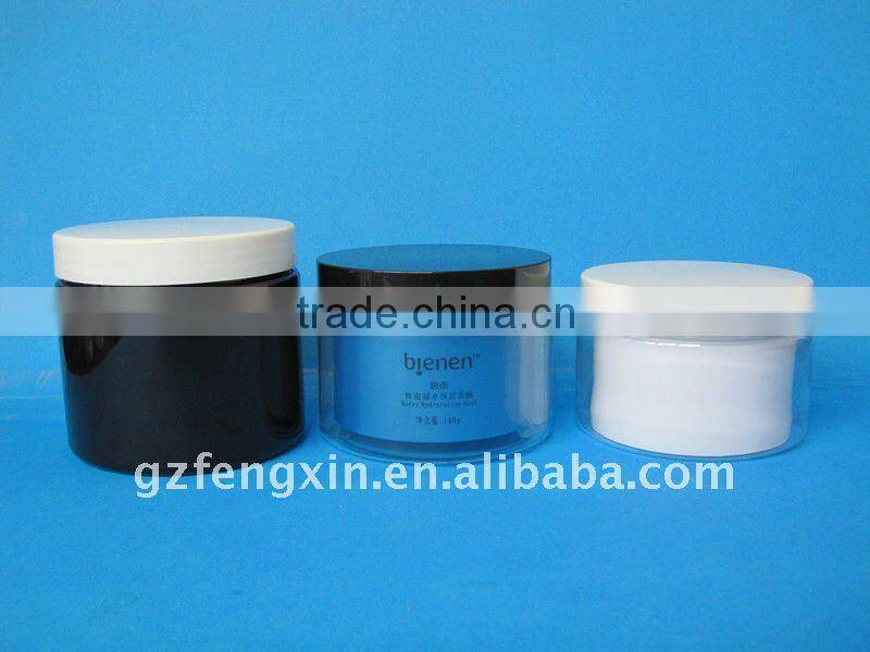 10ml small volume empty plastic jar,cosmetic plastic cream jars