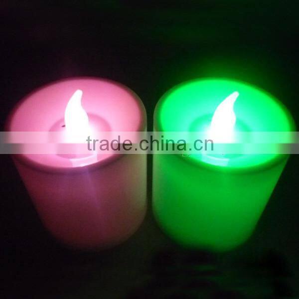 Sound Control Battery Operated Flameless LED Flicker Candles