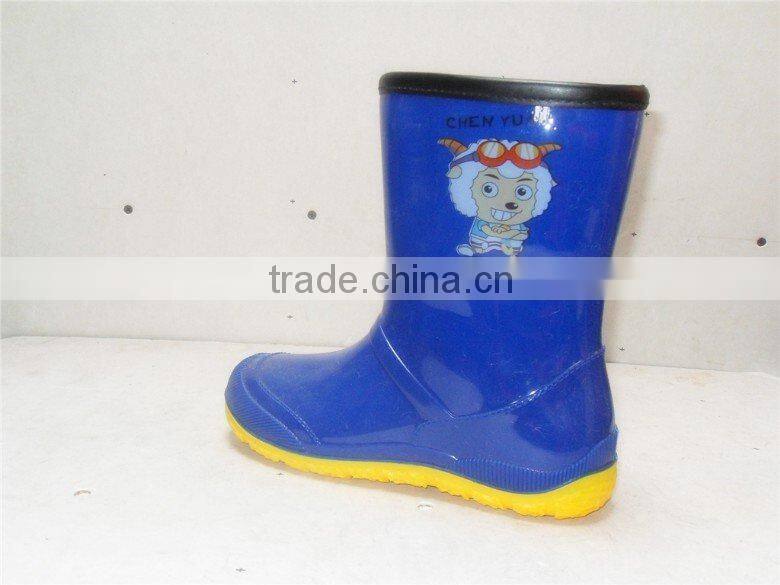 Children Red rain boots Cute jelly rain boots