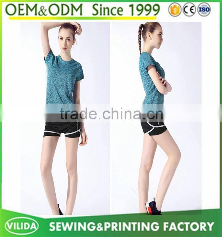 2016 sportswear training jogging suit and women running wear