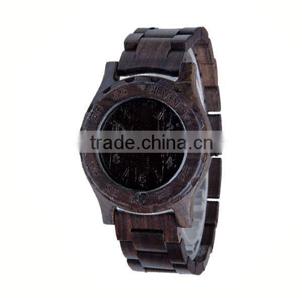 wooden watch for man luxury designer waterproof wood watch