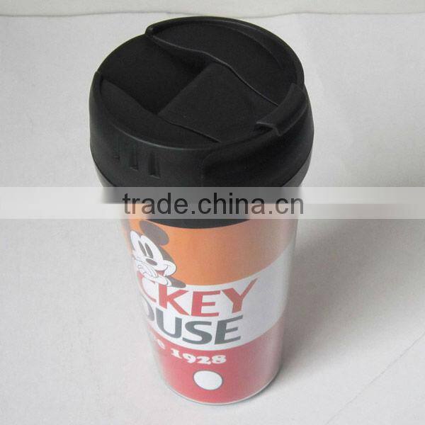 16oz double wall plastic water mug