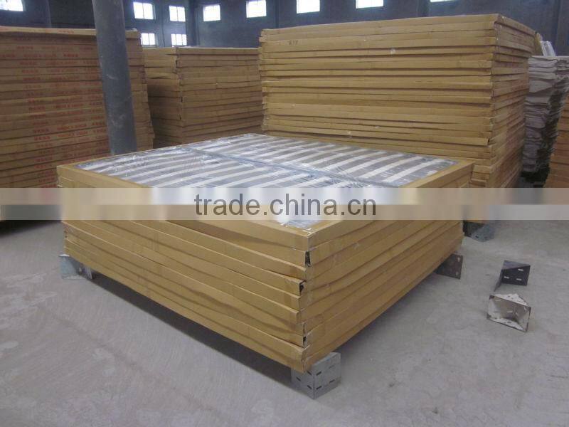 YB-01 broad slat metal bed frames