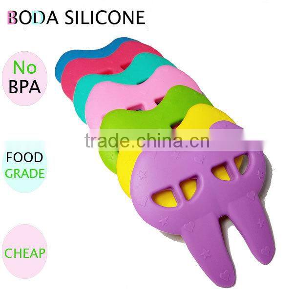 Manufacturer price Fan for baby silicone teething necklace