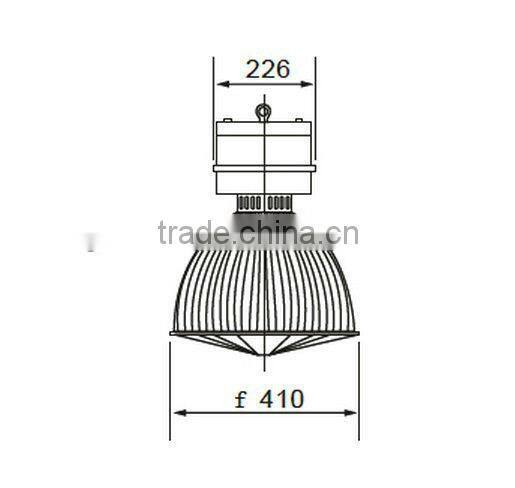 CE Approved Aluminum High bay Industrial Light Covers 400w