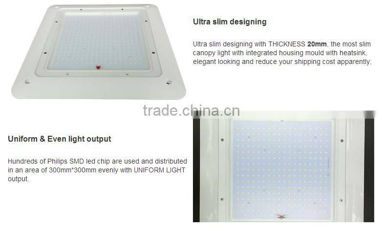 Shenzhen LED 180w 150w 120w 100w led canopy light ul
