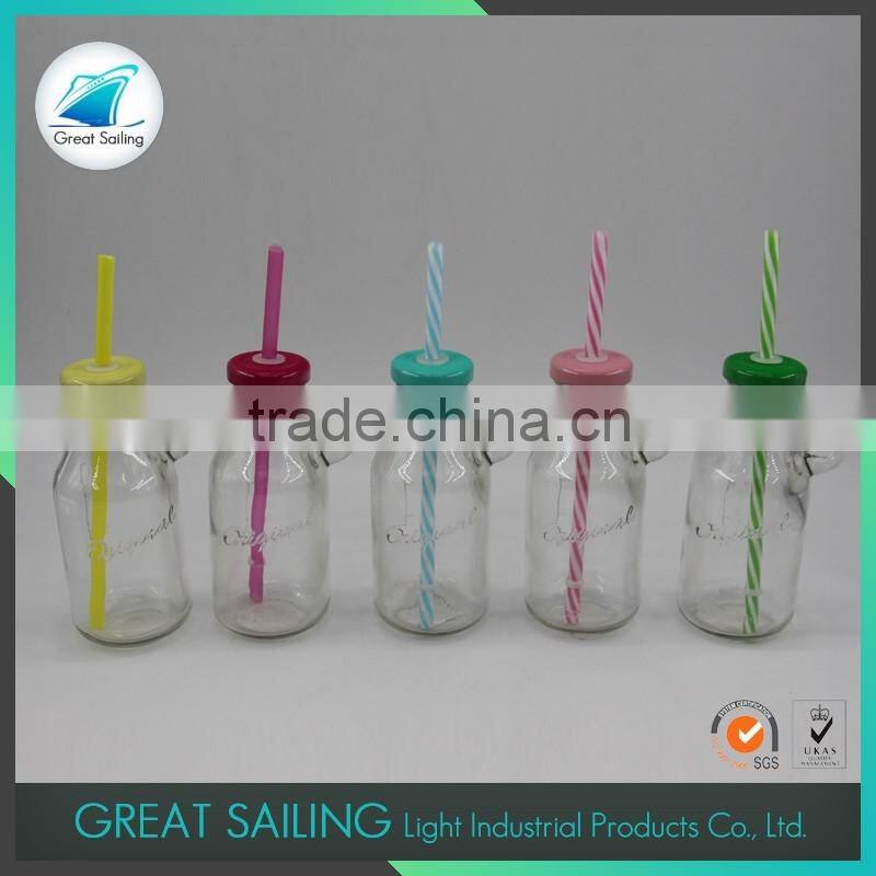 2016 New Product 50ml Milk Pudding Glass Bottle