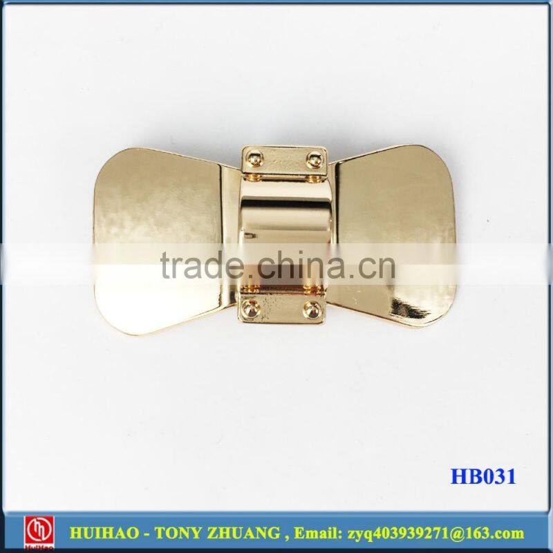 gold plating metal shoe buckle parts accessories (32792)