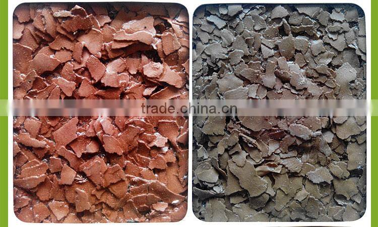 strong bonding flake paint , non-fading properties flake apint