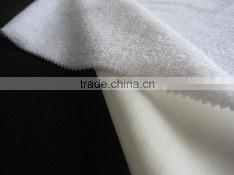 Tpu Laminated Waterproof Coral Fleece For Home Textiles