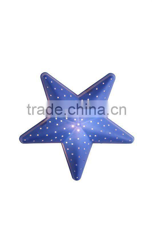 star shape living room decorative wall lamp