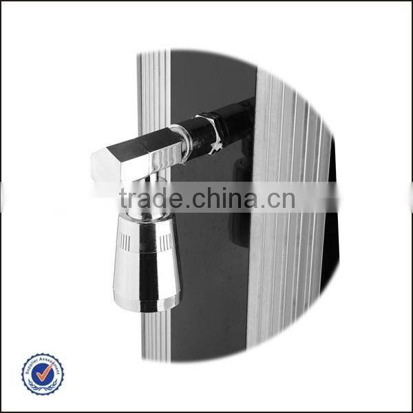 Luxury Aluminum Solar Shower With Massage Nozzle