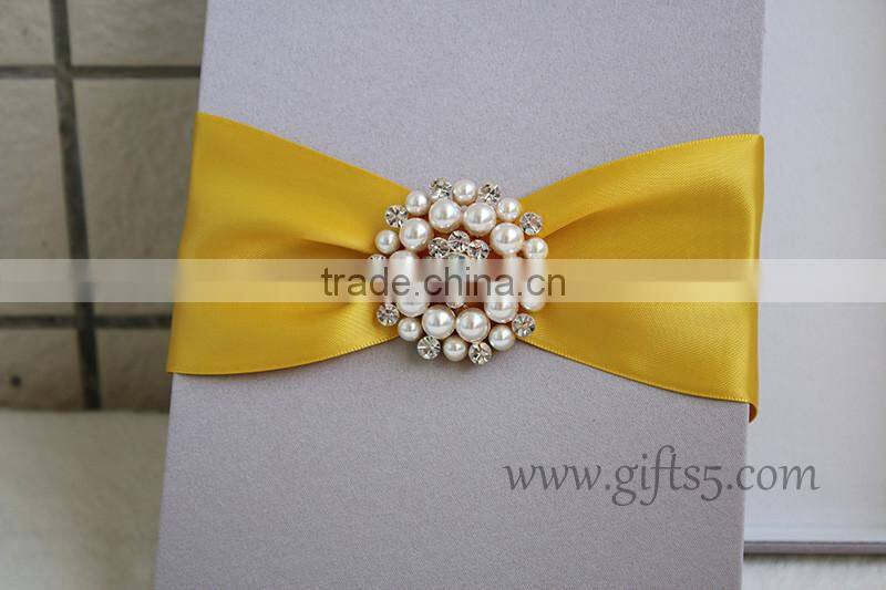 Custom Handmade Luxury wedding invitation boxes for sale