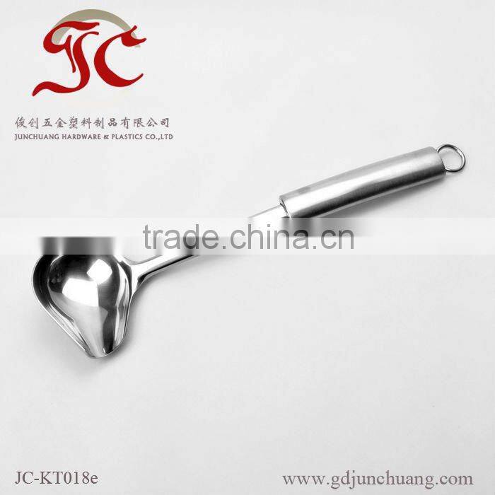 Italian kitchen SS sauce ladle for cooking utensils tools