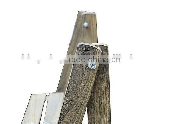 Wooden Dark Garden 3 Tier Shelf Plant Pot Rack Stand