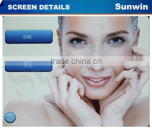 24 months warranty 2014 New technology IPL SHR/shr ipl hair removal with good price