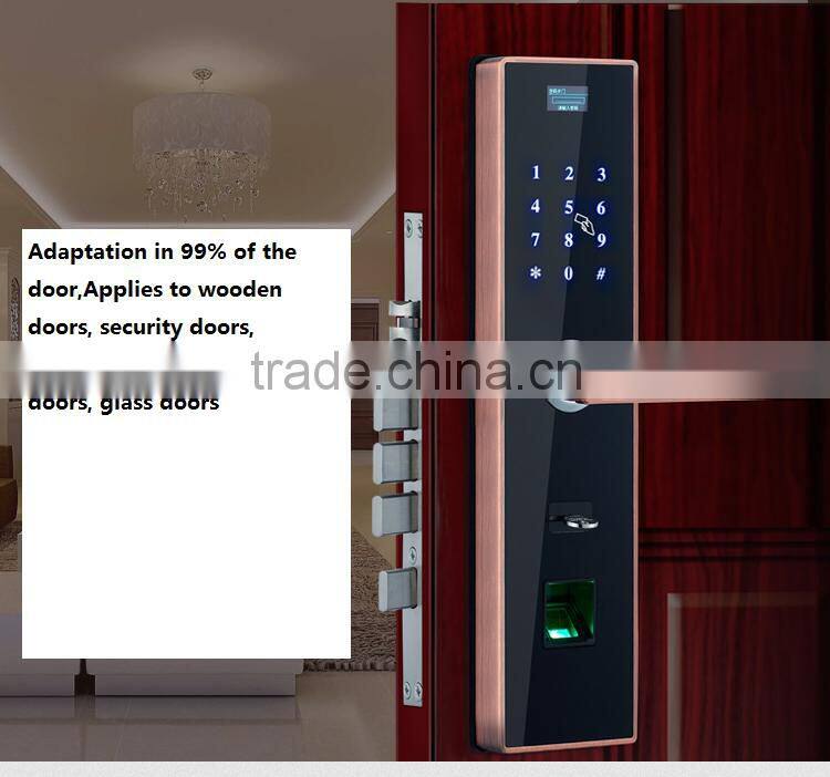 fingerprint mechanical combination lock
