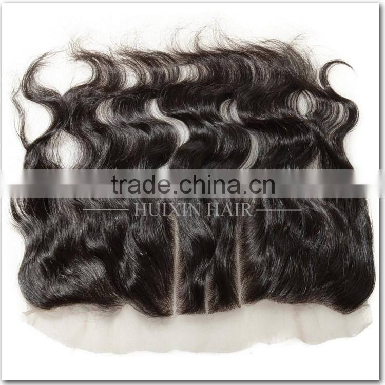 brazilian hair closure ,Lace Frontal,100% human hair