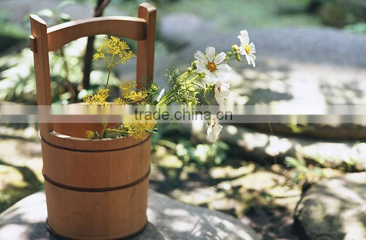 Newly designed china factory lovely wooden barrel bathtub