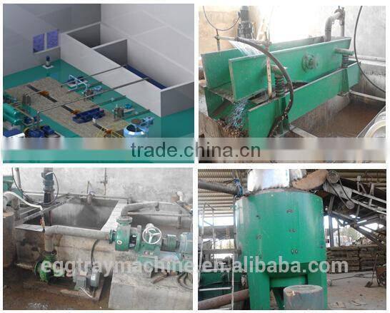 pulp machine from China factory paper making egg tray carton 5000 pcs/hour