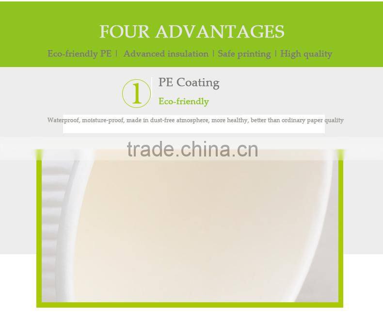 Gobes High Quality Hot Sale Disposable Custom Printed Double Wall Custom Paper Coffee Cup