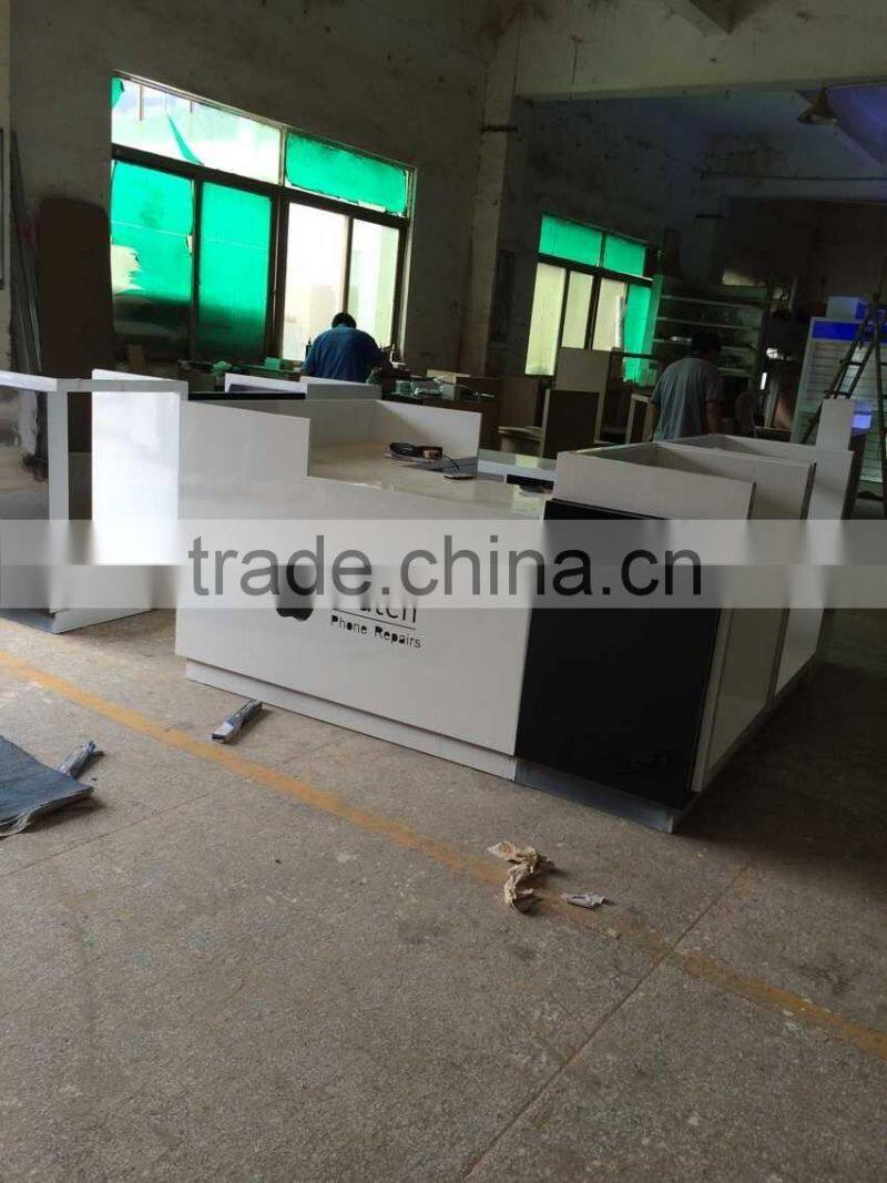 Factory directly fashion mobilephone kiosk for sale in mall.