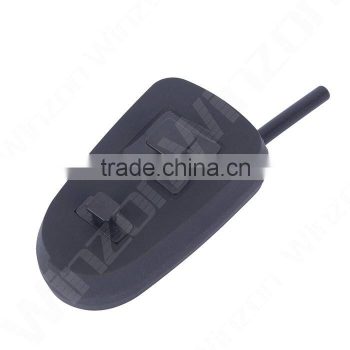 Two-way waterproof bt intercom headset for motorcycle helmet with stereo headphone