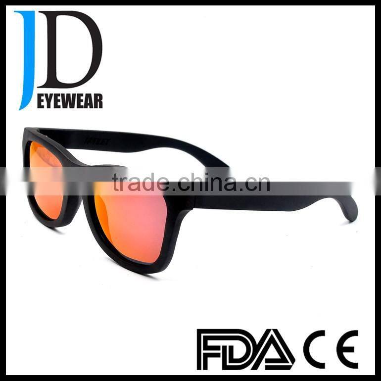 2016 fashion new products brand top quality wholesale wood designers sunglasses