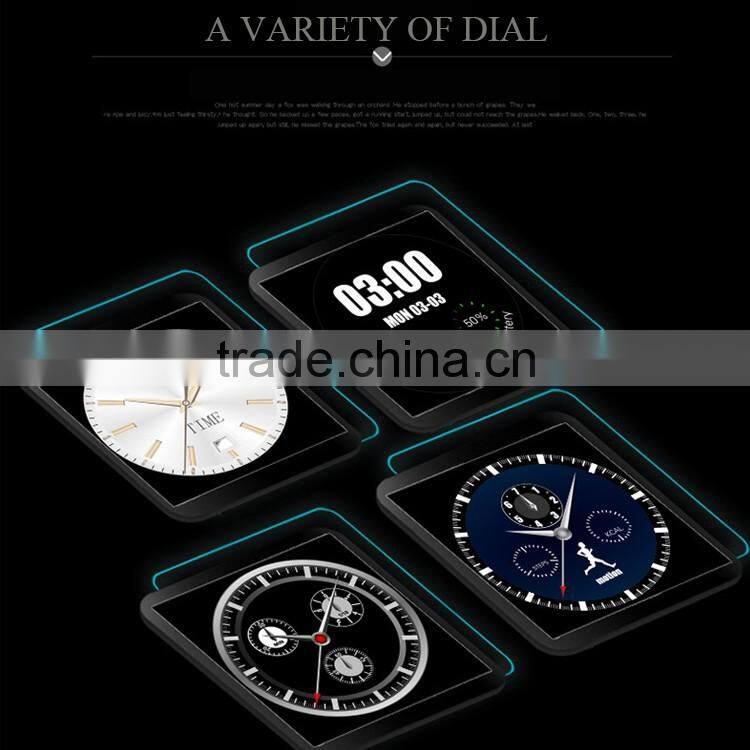 Factory direct sw09 round screen smart health heart rate test watches