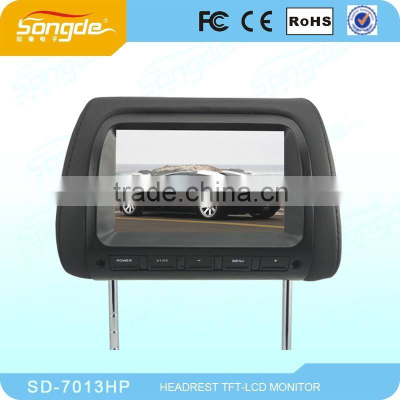 Competitive Price 7 inch Car Headrest LCD Monitor
