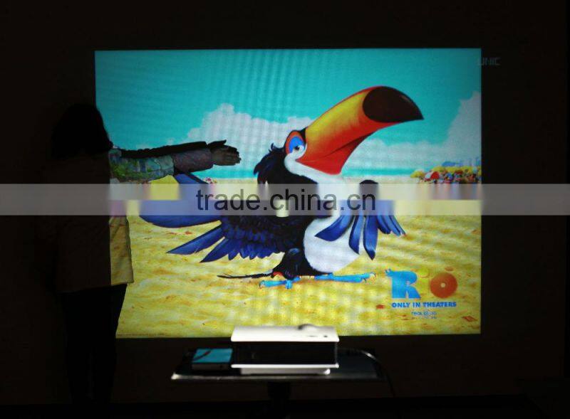 2016 Newest cheap 800*480 1080p support UC40+ china home projector entertainmet projector top quality projector UNIC UC40