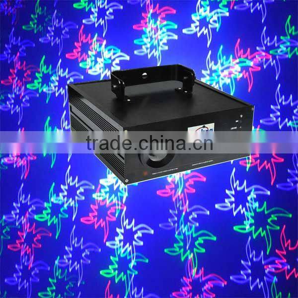 professional animation & twinkling RGB Logo project light disco laser