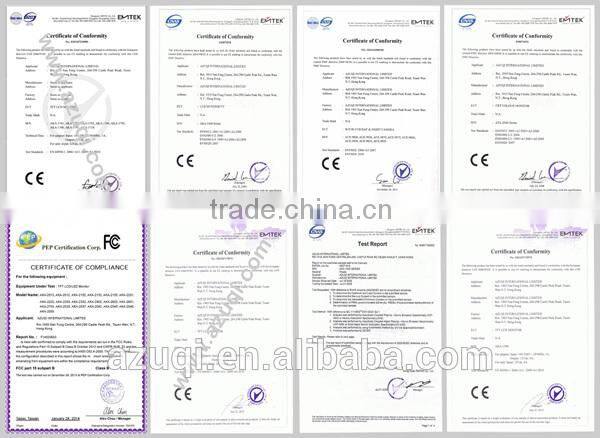 21.5 Inch Sensitive 5 Wire Resistive CCTV Touch Screen Monitors