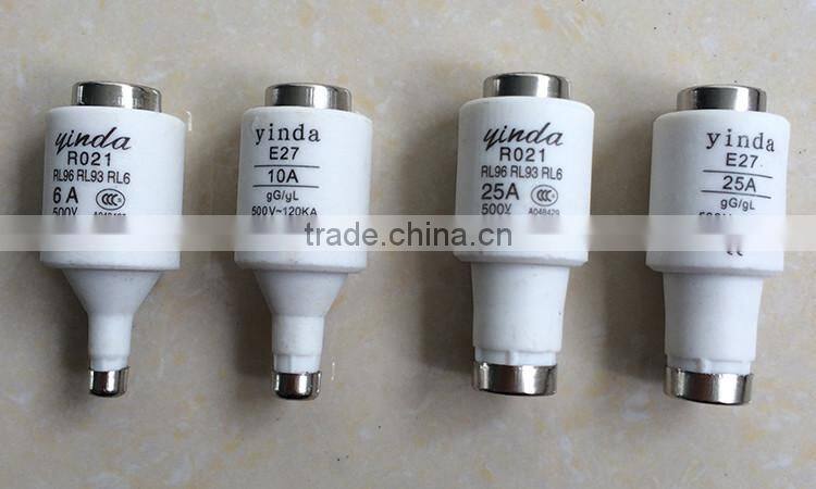 E27 D02 Fuse Link DII DIII Type Screw Fuse