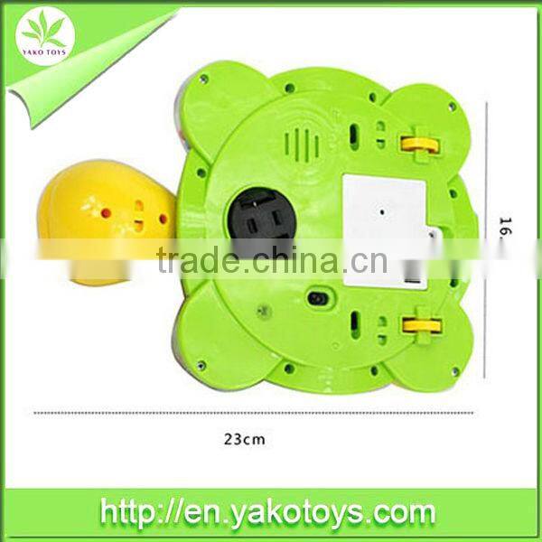 Smart tortoise,battery operated toy,musical tortoise,ABS material,with EN71/6P/ASTM/EN60825
