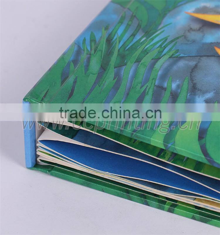 Pop up book printing fancy children pop up book