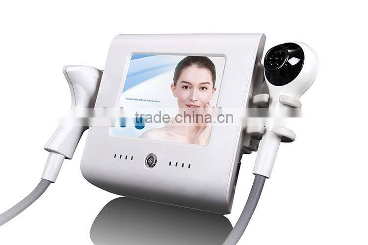 facial lifting fractional thermal rf high intensity focused ultrasound HIFU for face lifting and body