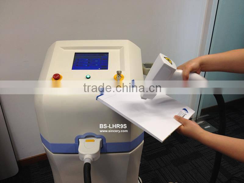 Lumsail 808nm diode laser hair removal machine with low energy