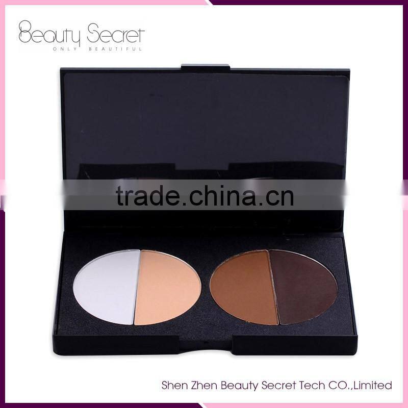 BEST 4 color ads face powder sugar box face makeup powder blusher