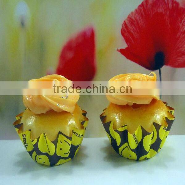 Fake cream cake with fridge magnets/Creative cupcake with fashion design/Cupcake mold for artificial food home house decoration