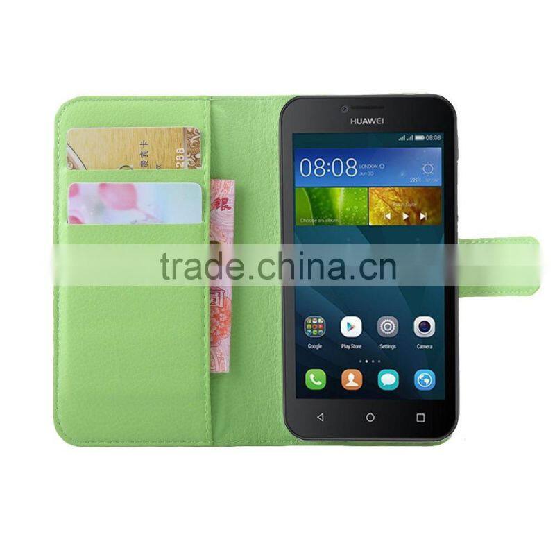 CHEAP COW SKIN TEXTURE Soft Wallet Case Stand PU Leather Case For HUAWEI Y5 Y560 FLIP LEATHER CREDIT CARD CASE
