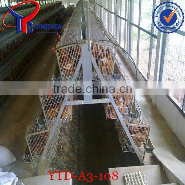 Galvanized Broiler Chicken Cage