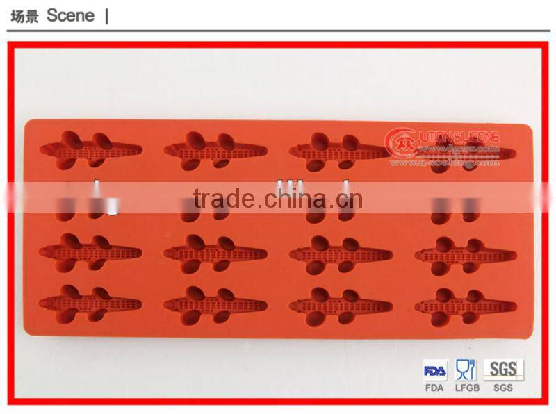 FDA/SA8000/LFGB cute shape silicone cake mould